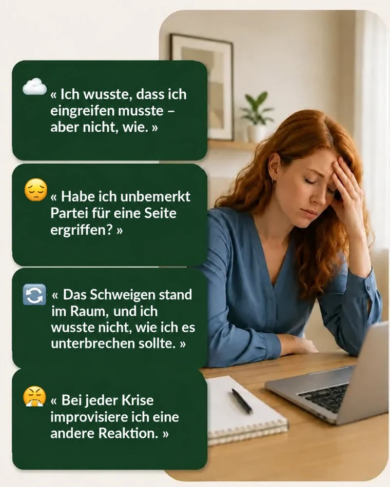Typische Situationen, in denen in einer Paartherapiesitzung zusätzliche Struktur hilfreich sein kann.