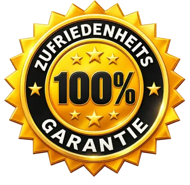100 % Zufriedenheitsgarantie